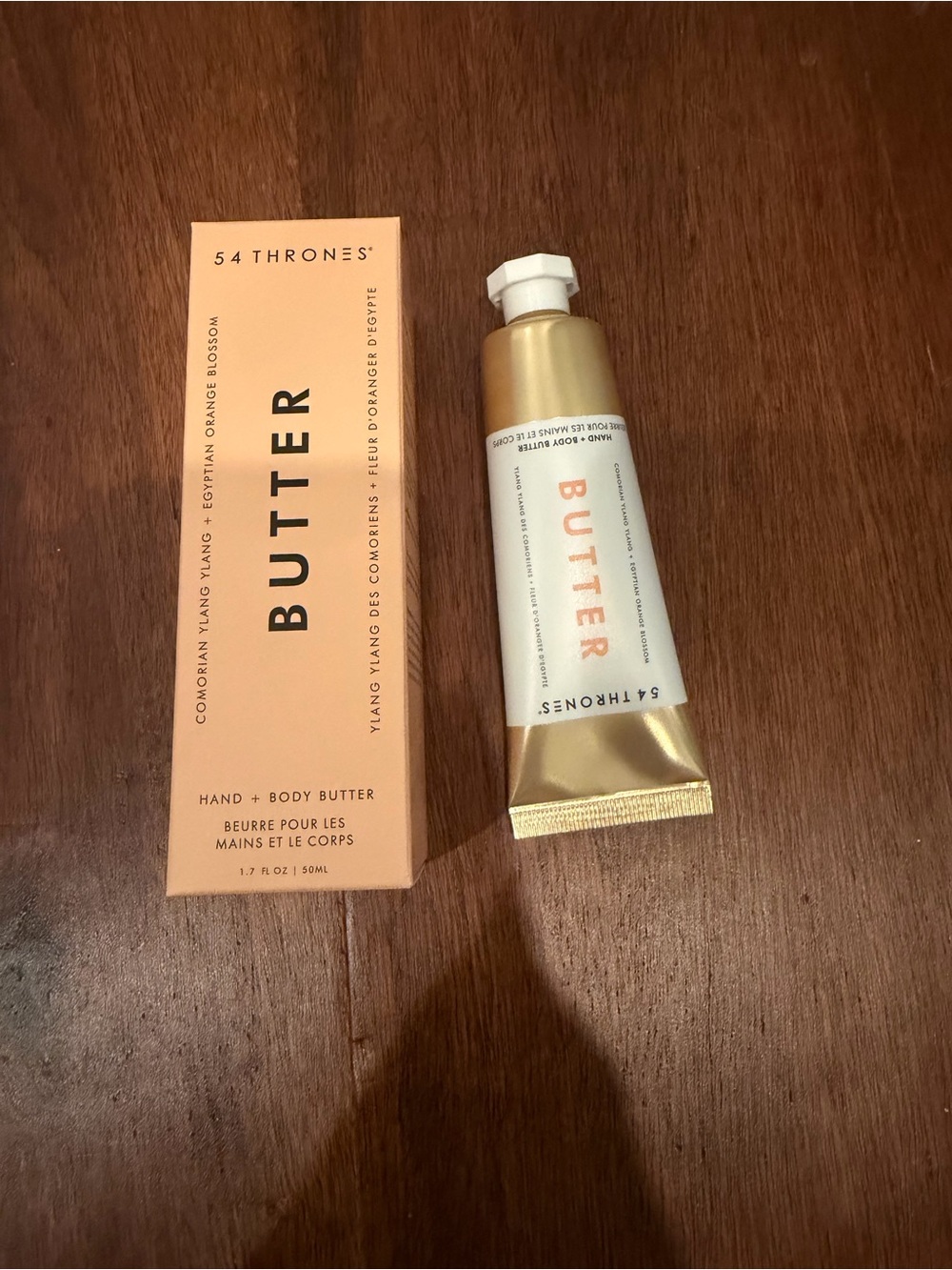 54 Thrones Butter Hand & Body Butter - Peach/Gold